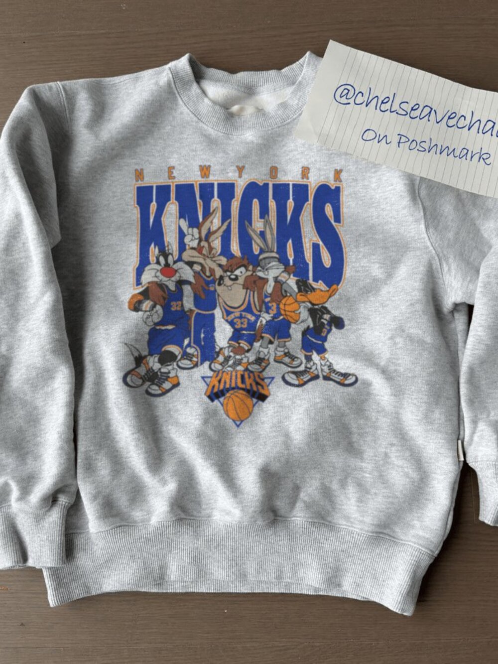Vintage New York Knicks Looney Tunes Sweatshirt, Basketball 2022-23 Unisex Shirt